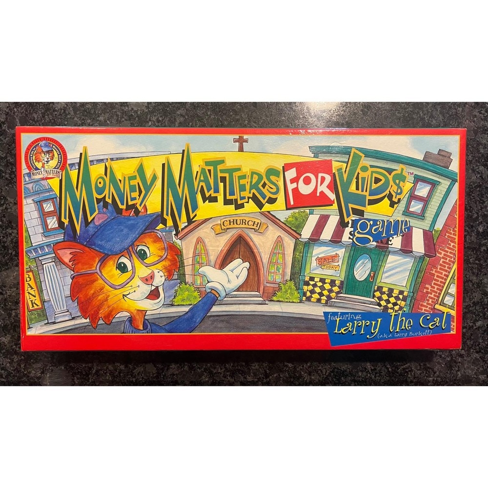 Money Matters For Kids Game Larry The Cat Educational Board Game Finances‎